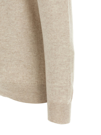 Brunello Cucinelli Cashmere Sweater Beige