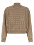 Brunello Cucinelli Sequin Sweater Beige