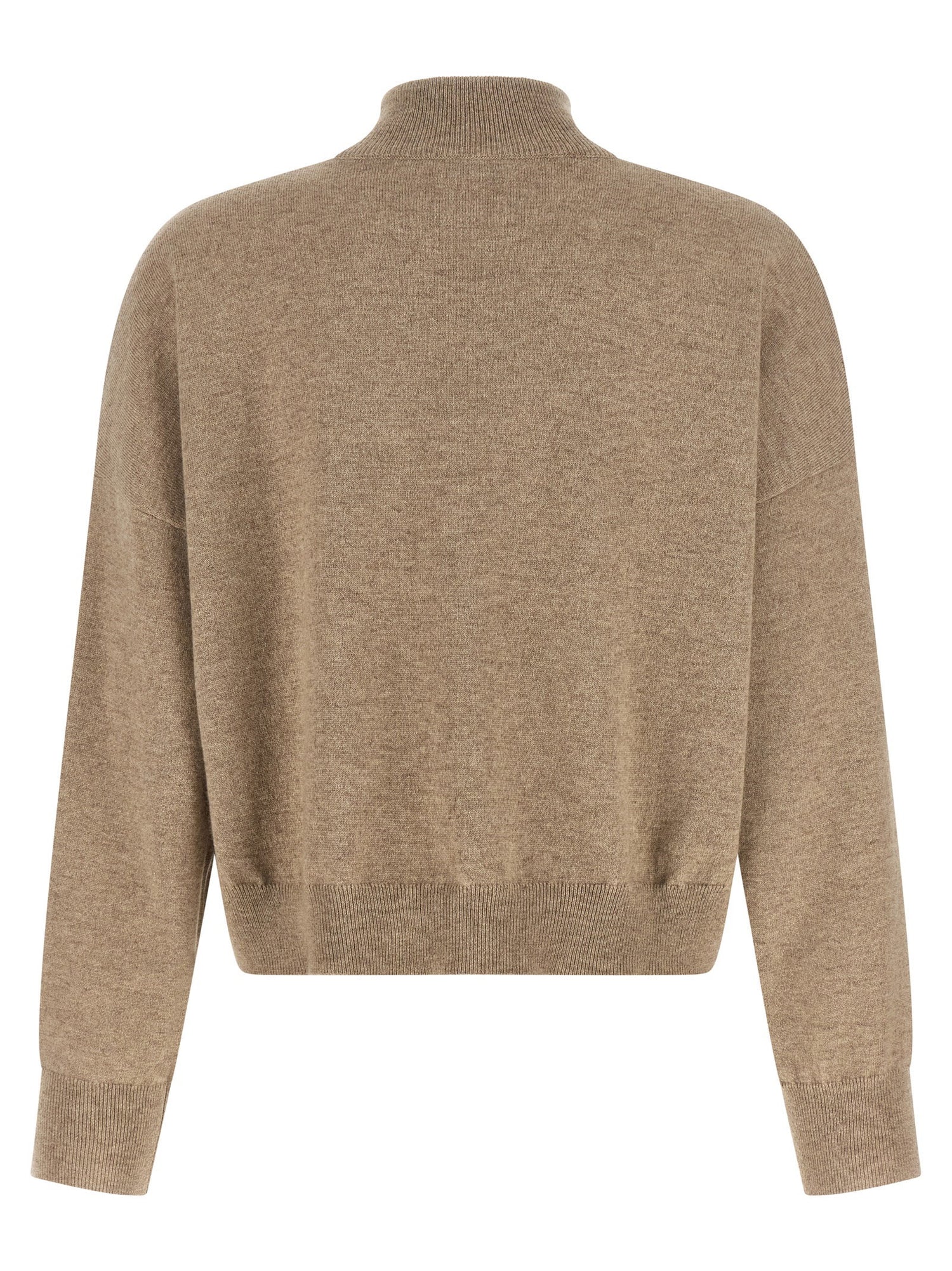 Brunello Cucinelli Sequin Sweater Beige