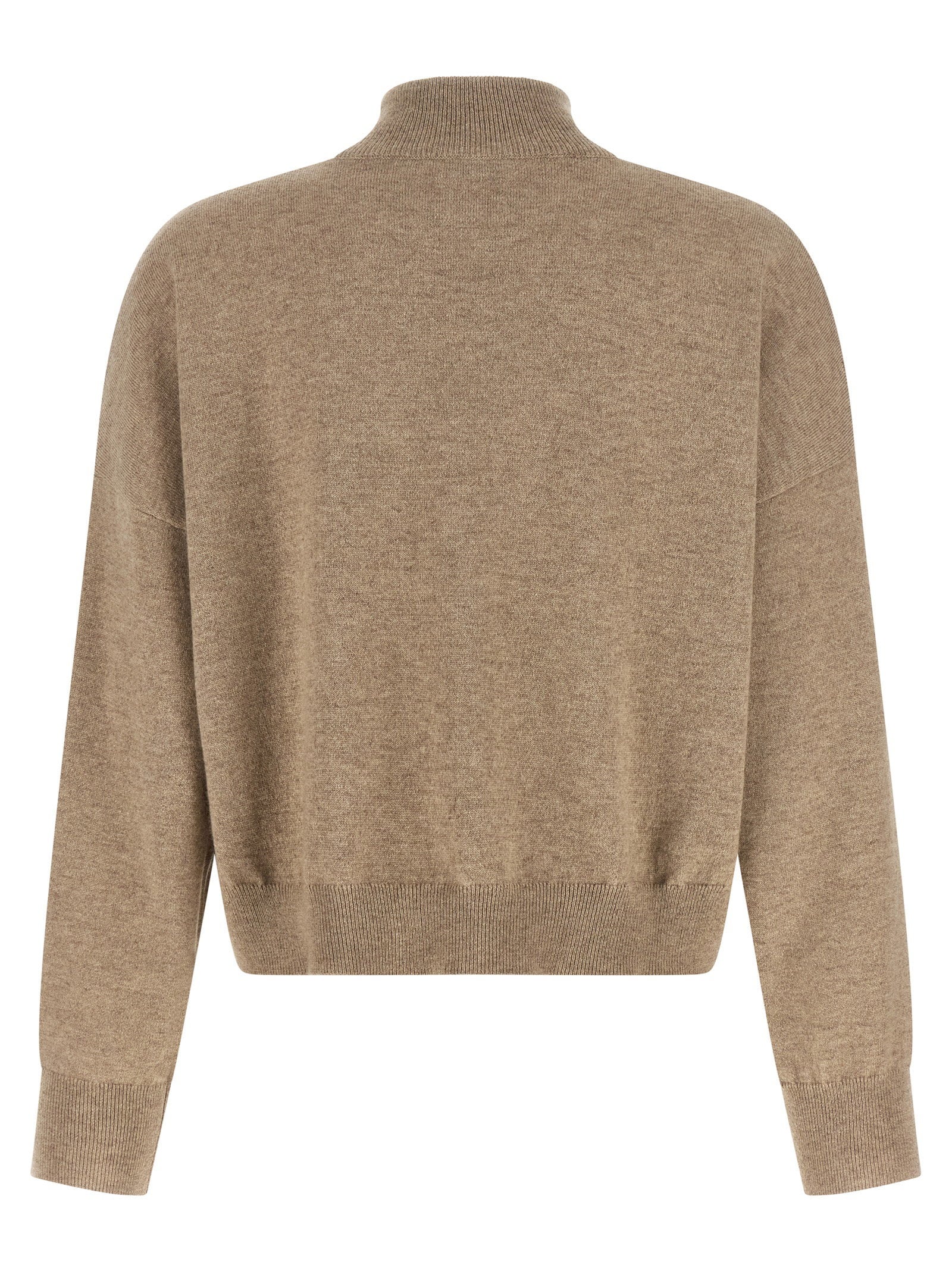 Brunello Cucinelli Sequin Sweater Beige