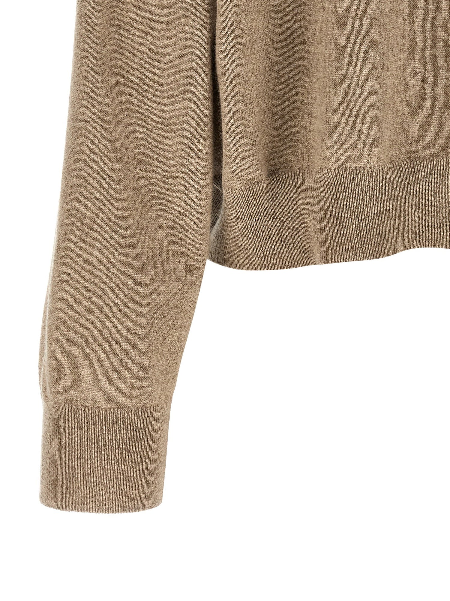 Brunello Cucinelli Sequin Sweater Beige