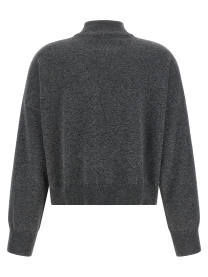 Brunello Cucinelli Cashmere Sweater Gray