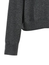 Brunello Cucinelli Cashmere Sweater Gray