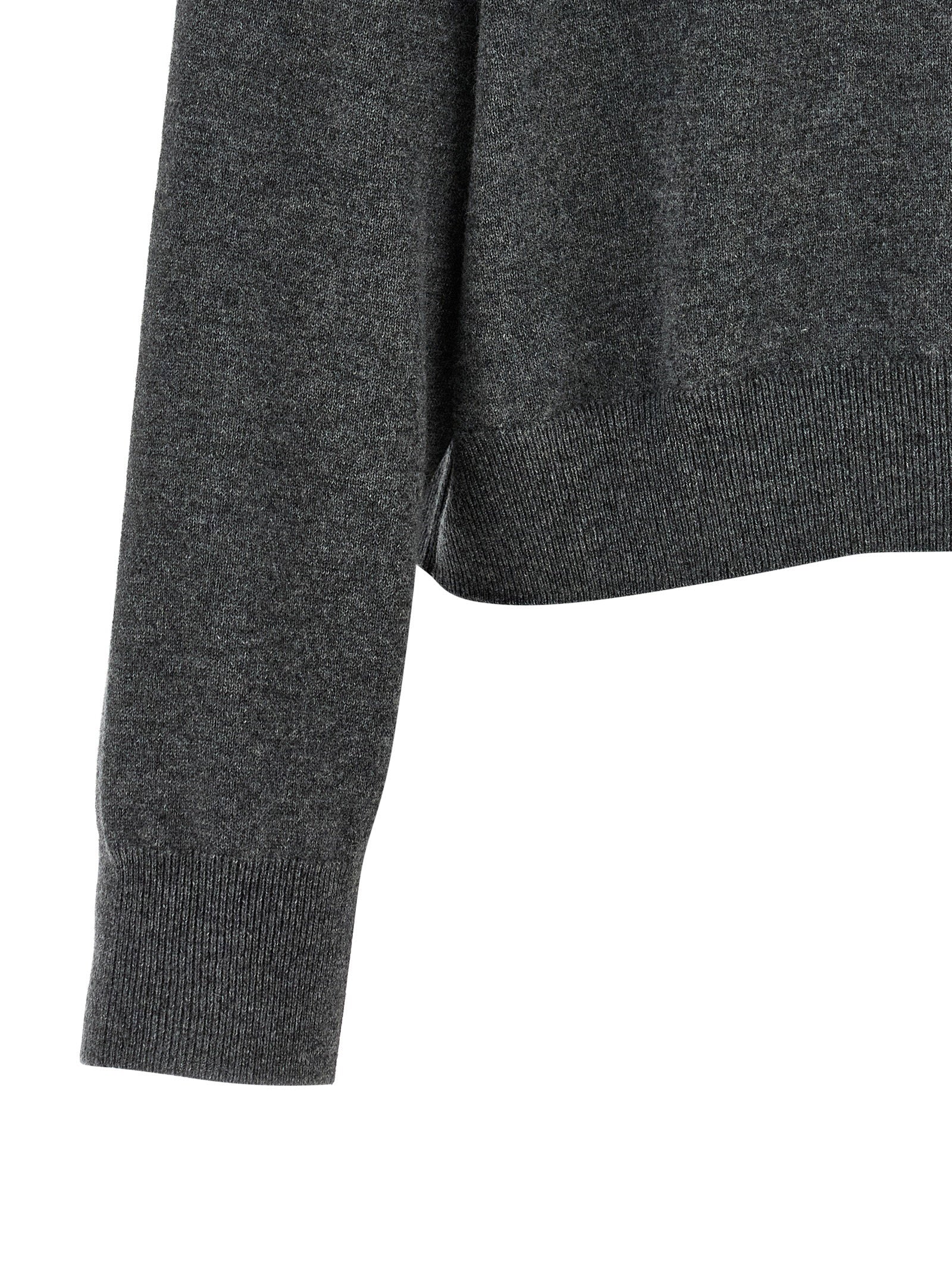 Brunello Cucinelli Cashmere Sweater Gray