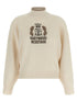 Brunello Cucinelli Heraldic Embroidery Sweater Beige