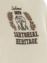 Brunello Cucinelli Heraldic Embroidery Sweater Beige