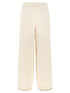 Brunello Cucinelli Cashmere Knit Pants White