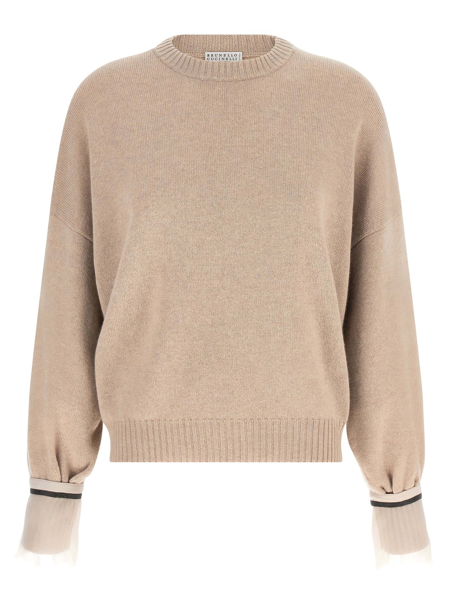 Brunello Cucinelli Removable Monile Cuffs Beige