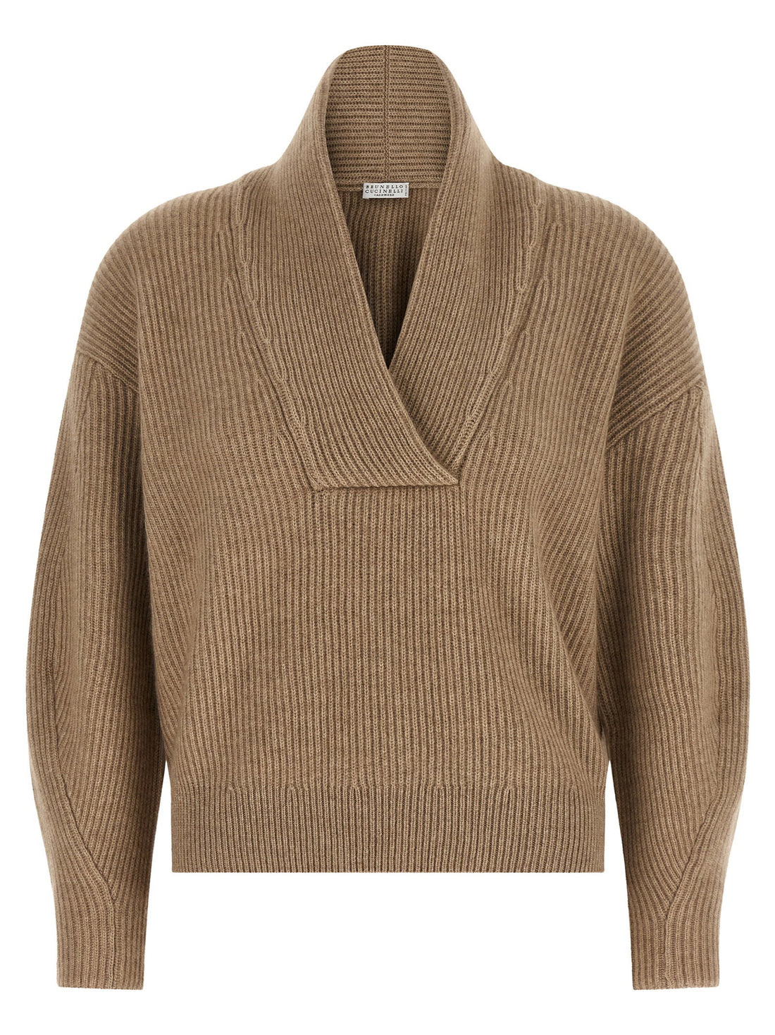 Brunello Cucinelli English Rib Jersey Beige