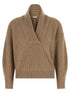 Brunello Cucinelli English Rib Jersey Beige