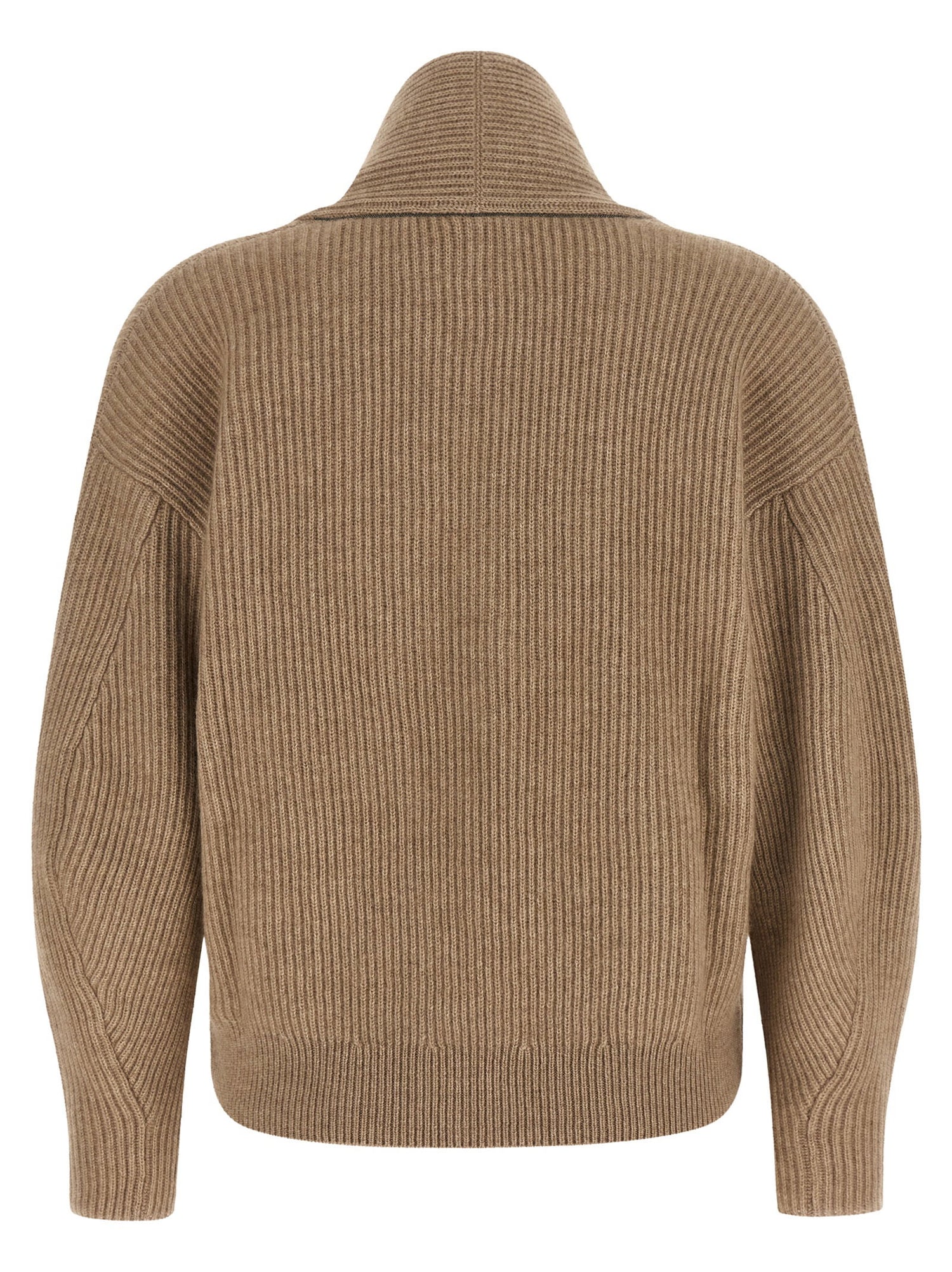 Brunello Cucinelli English Rib Jersey Beige