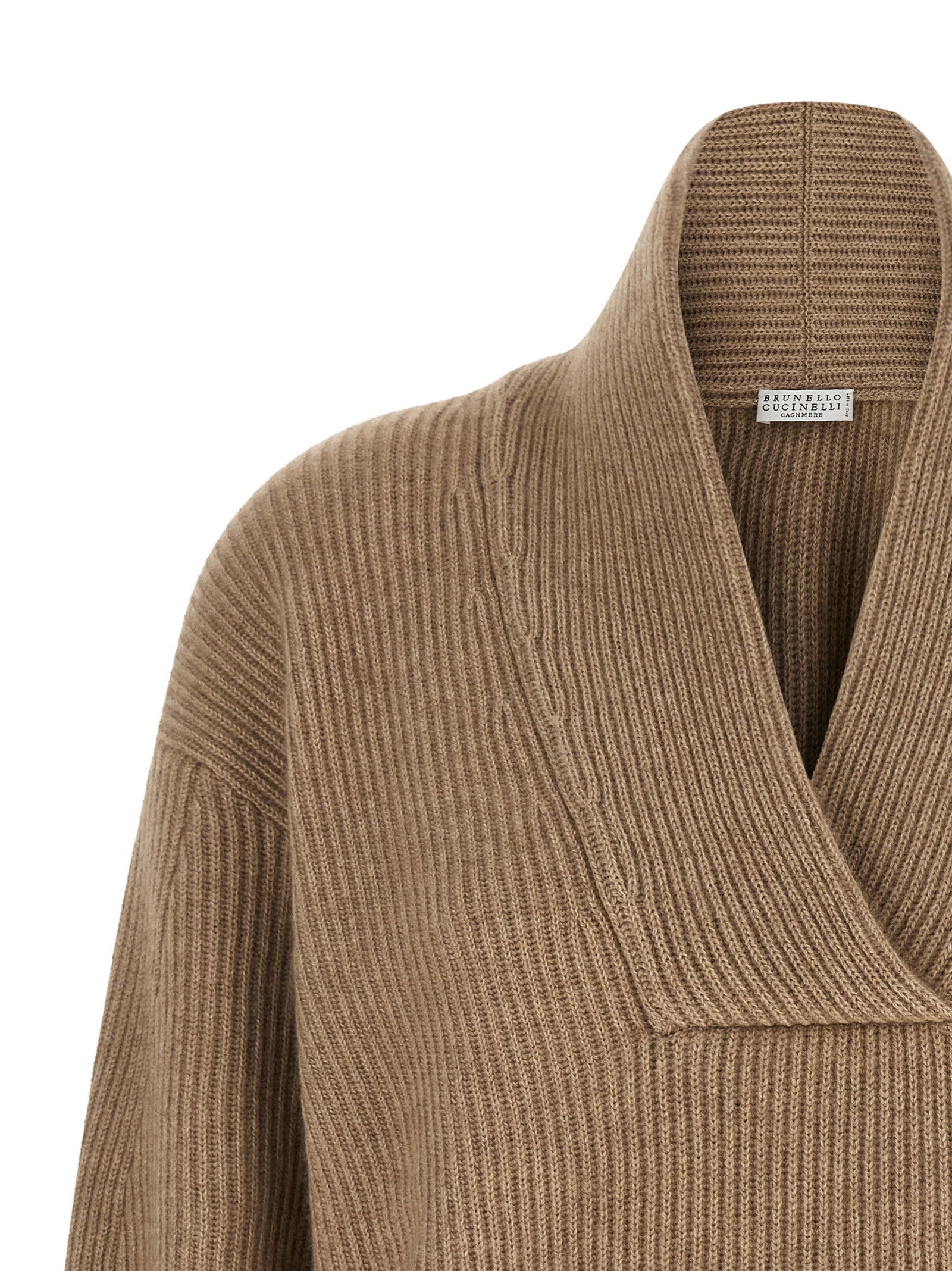 Brunello Cucinelli English Rib Jersey Beige