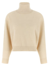 Brunello Cucinelli English Ribbed Sweater White