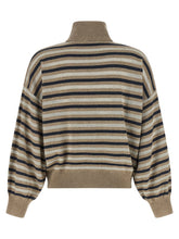 Brunello Cucinelli Sparkling Stripes Sweater Multicolor