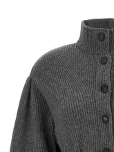 Brunello Cucinelli Belted Cardigan Gray