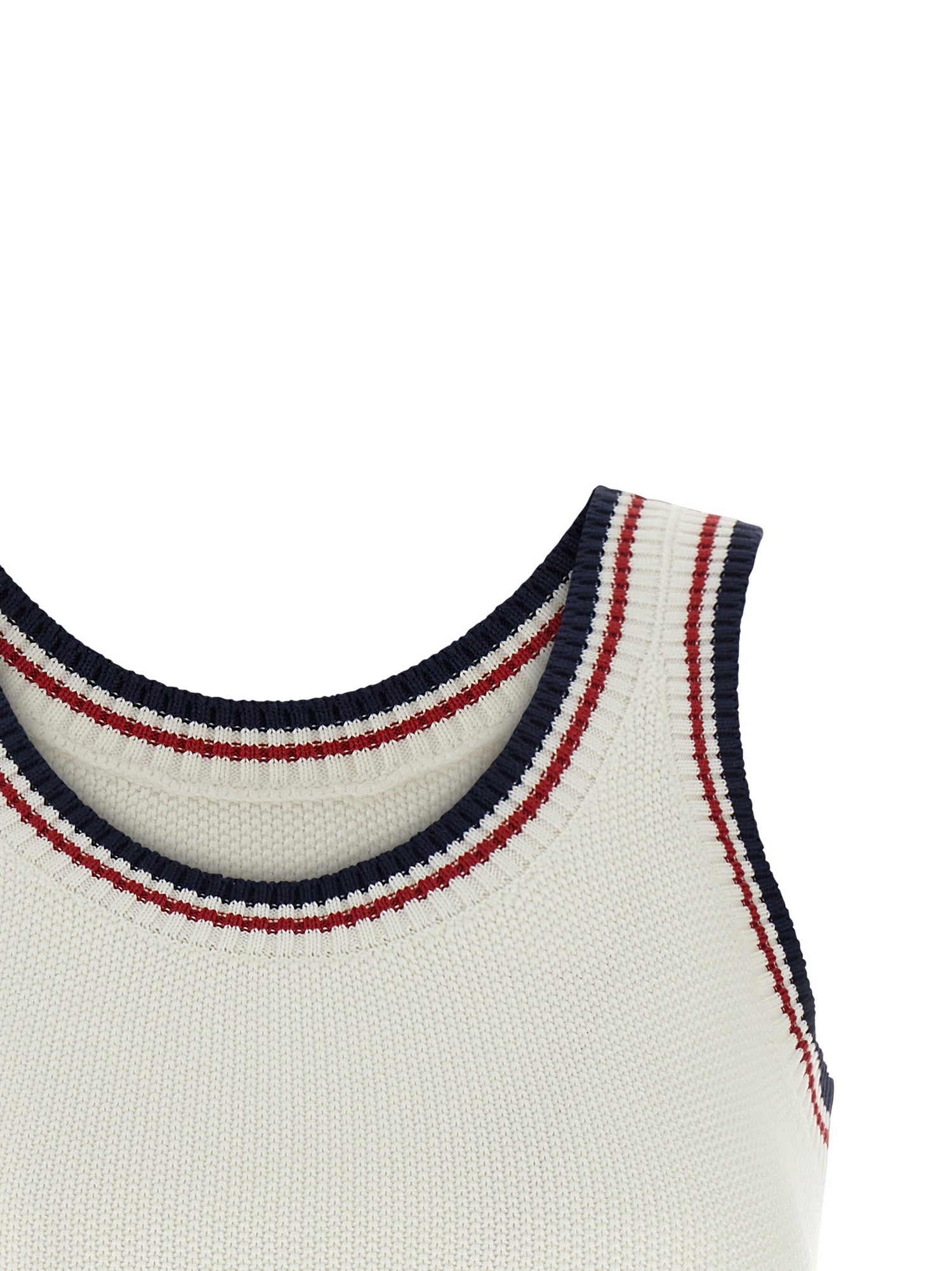 Brunello Cucinelli Crop Top - Active Line White