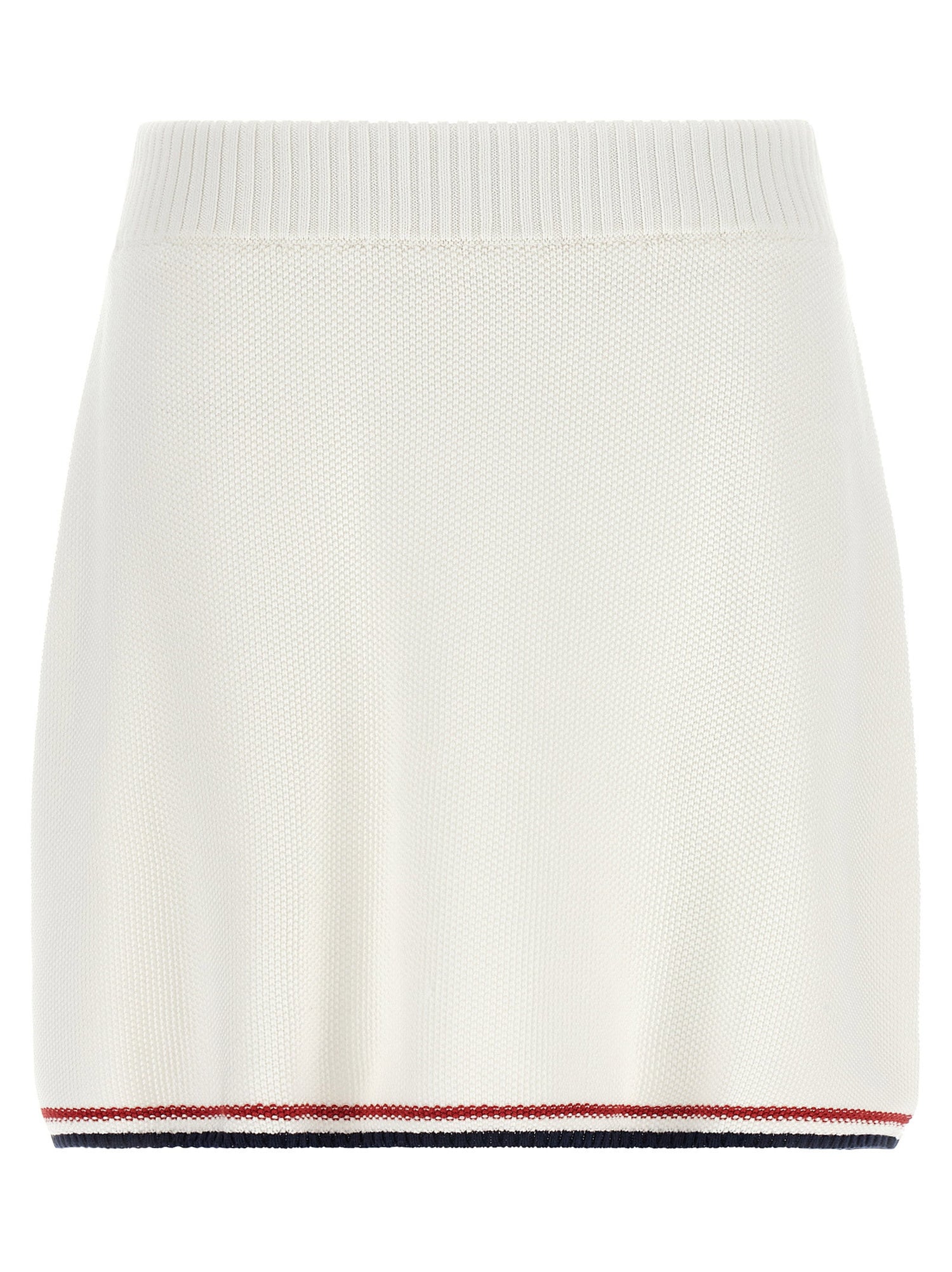 Brunello Cucinelli Piquet-effect Skirt - Active Line White