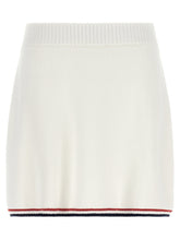 Brunello Cucinelli Piquet-effect Skirt - Active Line White