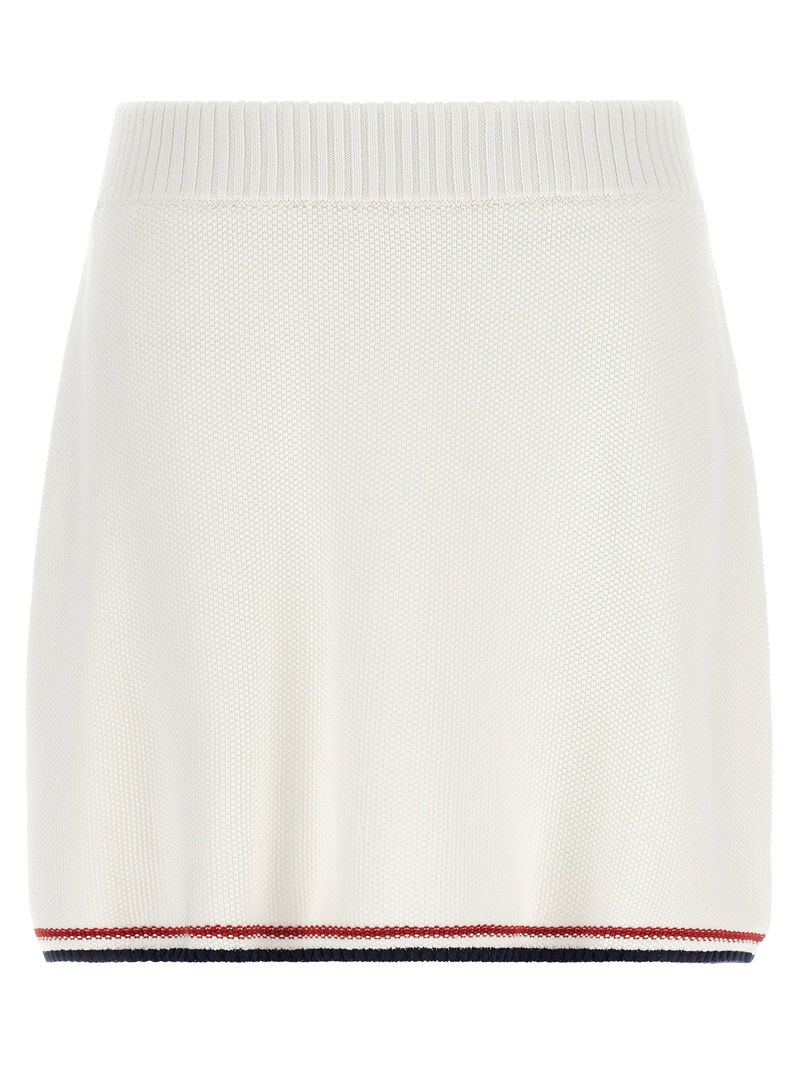 Brunello Cucinelli Piquet-effect Skirt - Active Line White