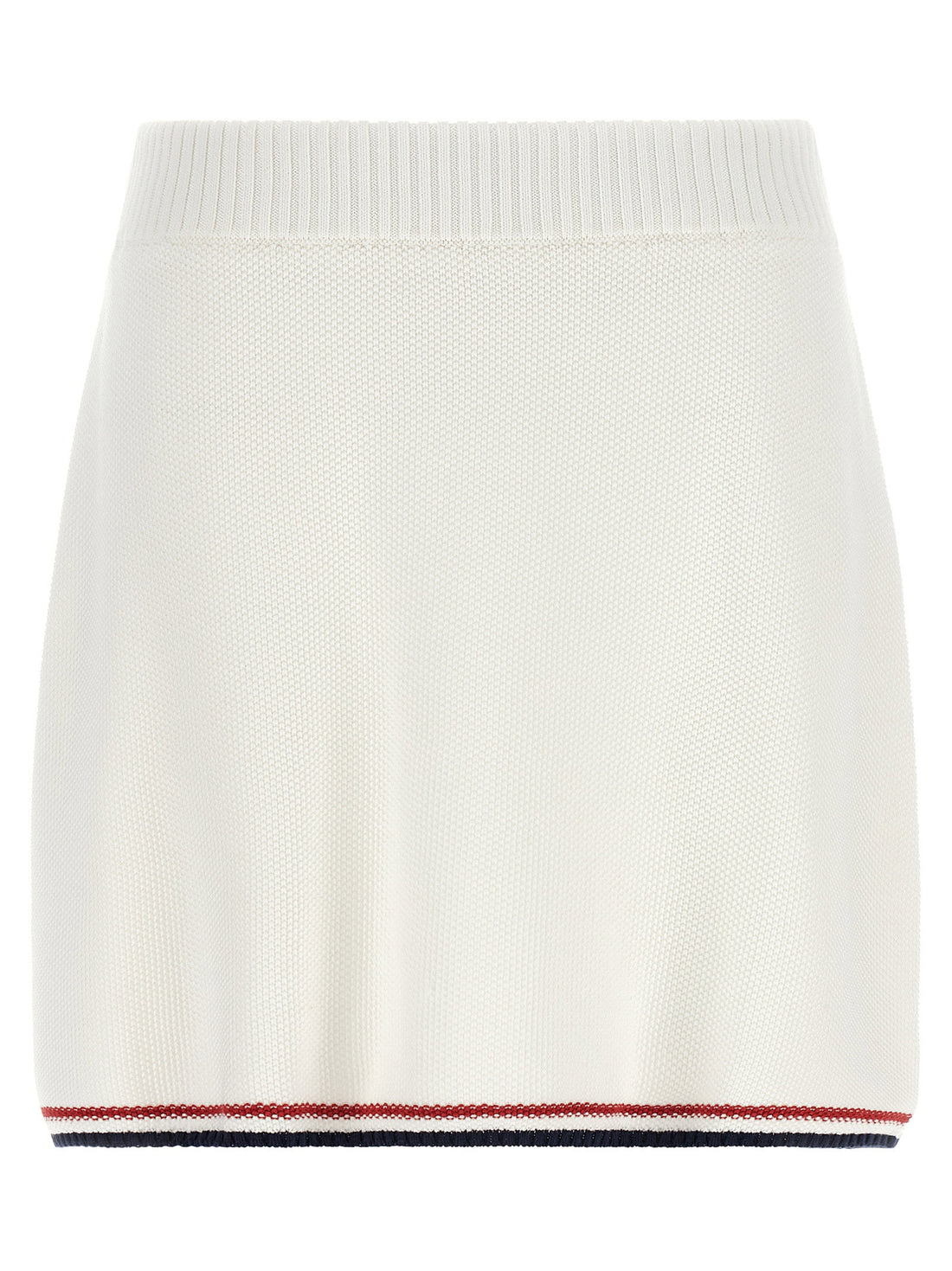 Brunello Cucinelli Piquet-effect Skirt - Active Line White
