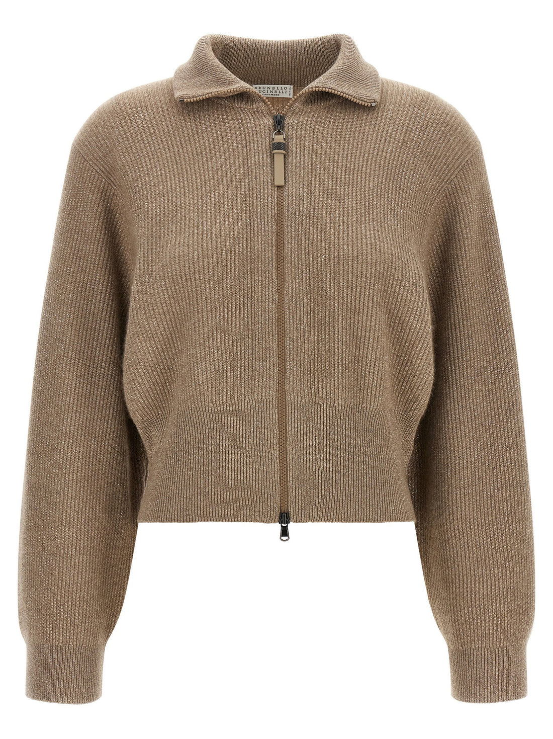 Brunello Cucinelli Sparkling Cardigan Brown