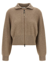 Brunello Cucinelli Sparkling Cardigan Brown