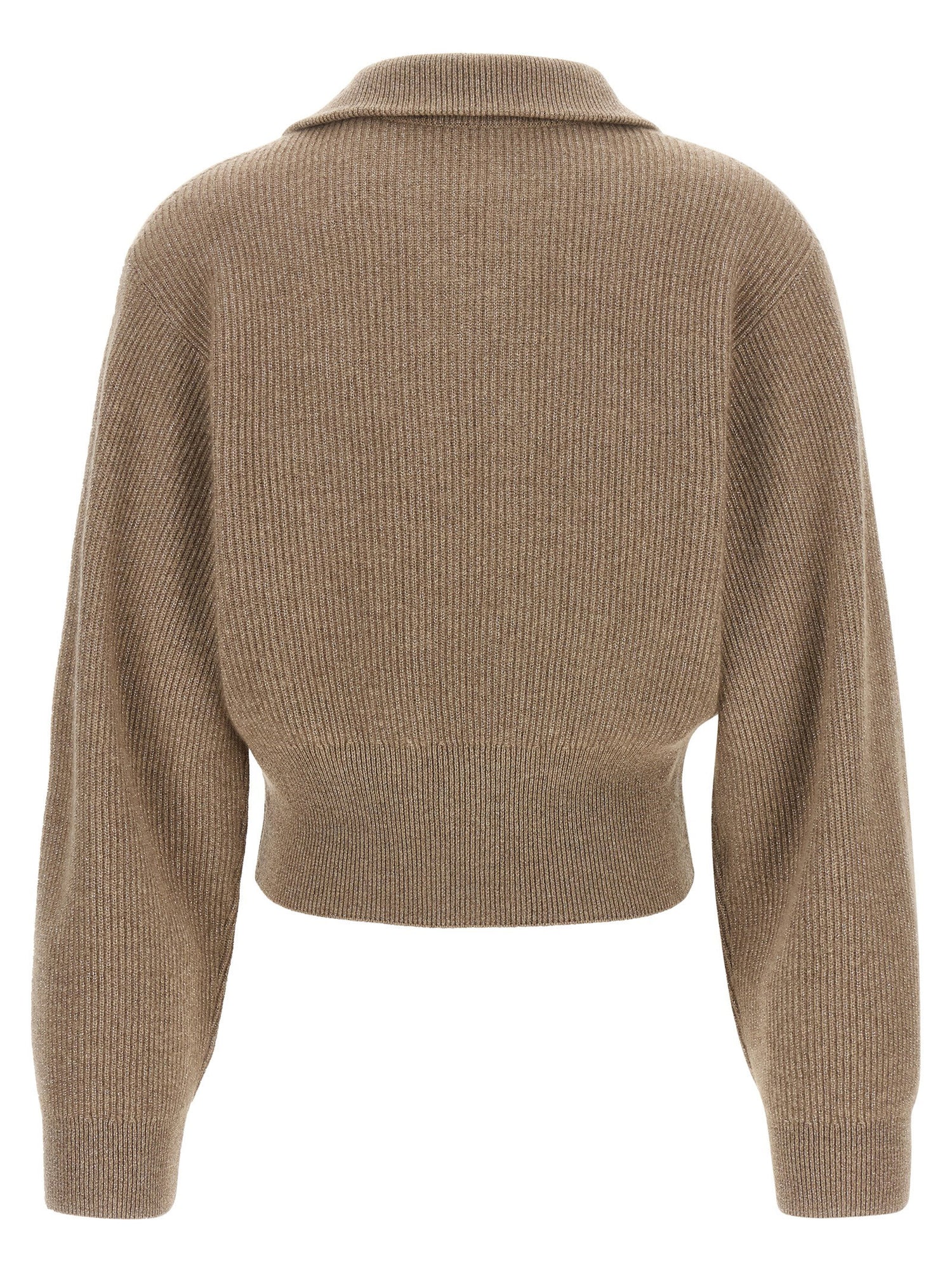 Brunello Cucinelli Sparkling Cardigan Brown