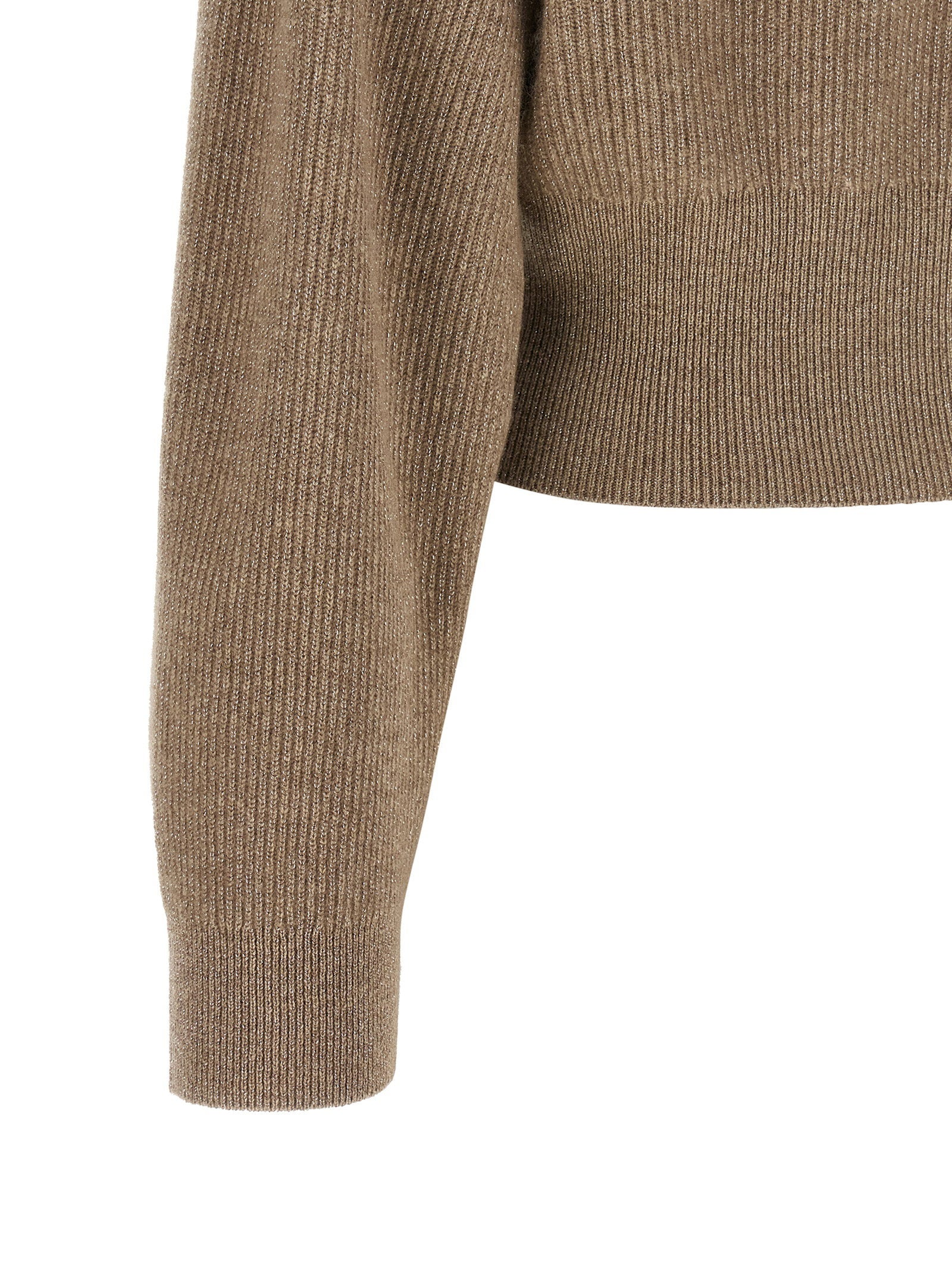 Brunello Cucinelli Sparkling Cardigan Brown