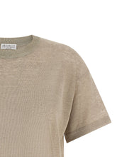 Brunello Cucinelli Dazzling Collar Sweater Beige