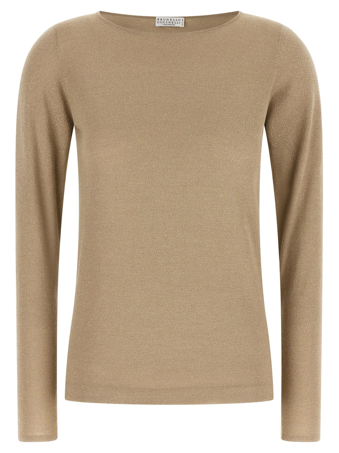 Brunello Cucinelli Sparkling Sweater Beige