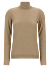 Brunello Cucinelli Sparkling Turtleneck Sweater Beige