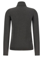 Brunello Cucinelli Sparkling Turtleneck Sweater Gray