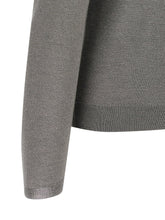 Brunello Cucinelli Sparkling Turtleneck Sweater Gray