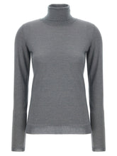 Brunello Cucinelli Sparkling Turtleneck Sweater Gray