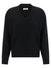 Brunello Cucinelli Diamante Sweater Black