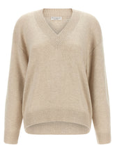 Brunello Cucinelli Diamante Sweater Beige