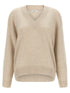 Brunello Cucinelli Diamante Sweater Beige