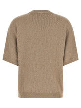 Brunello Cucinelli Diamante Sweater Beige