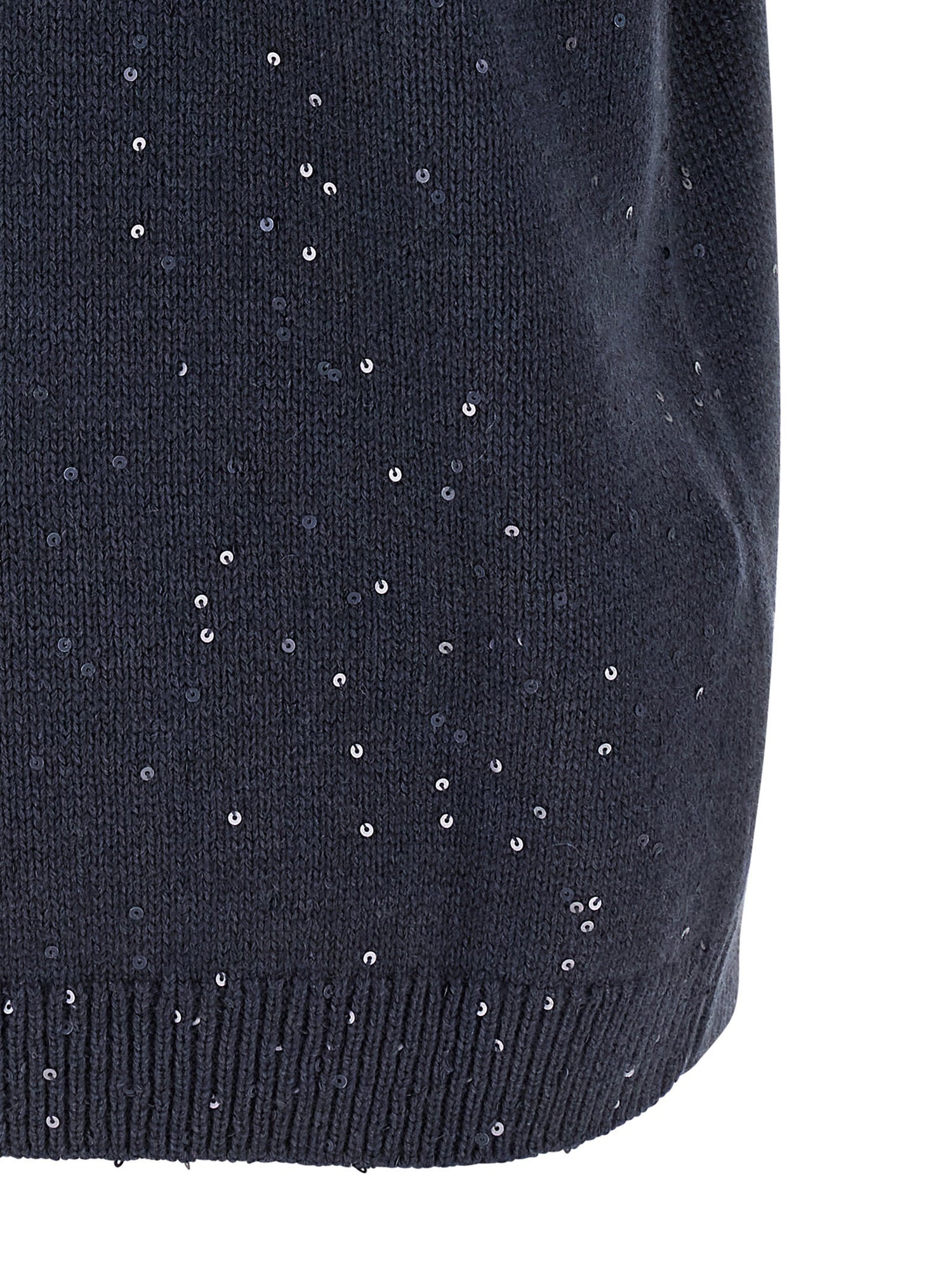 Brunello Cucinelli Diamante Sweater Blue