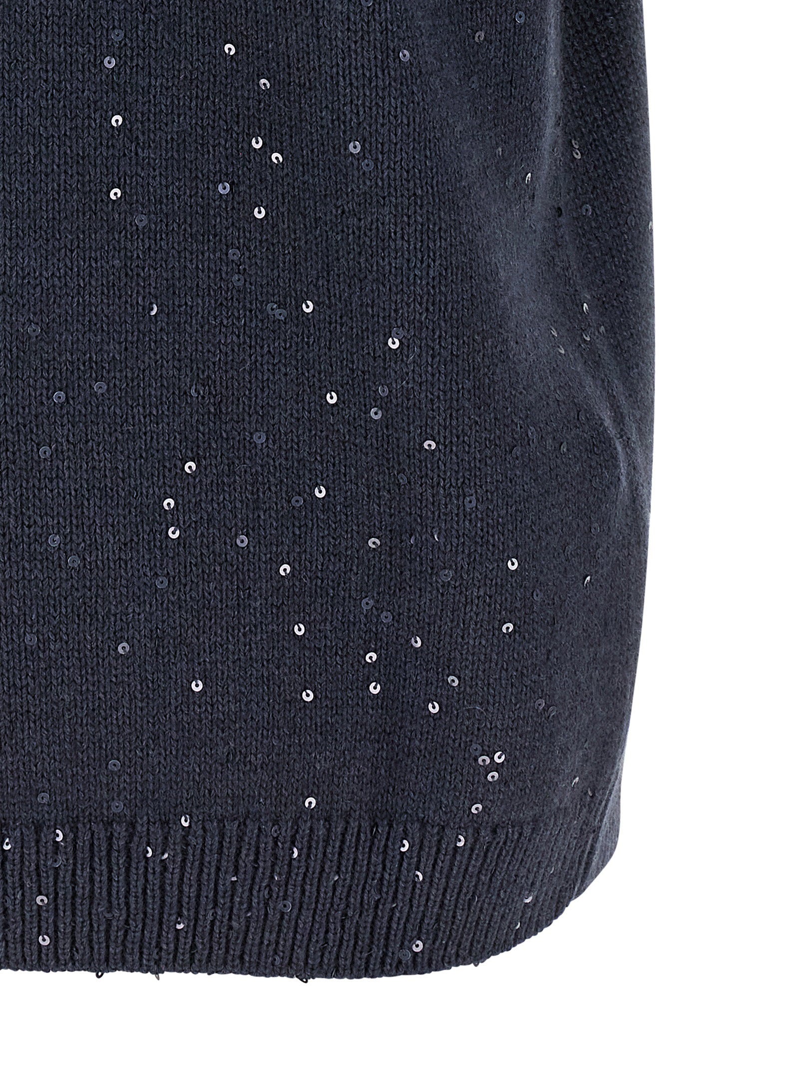 Brunello Cucinelli Diamante Sweater Blue