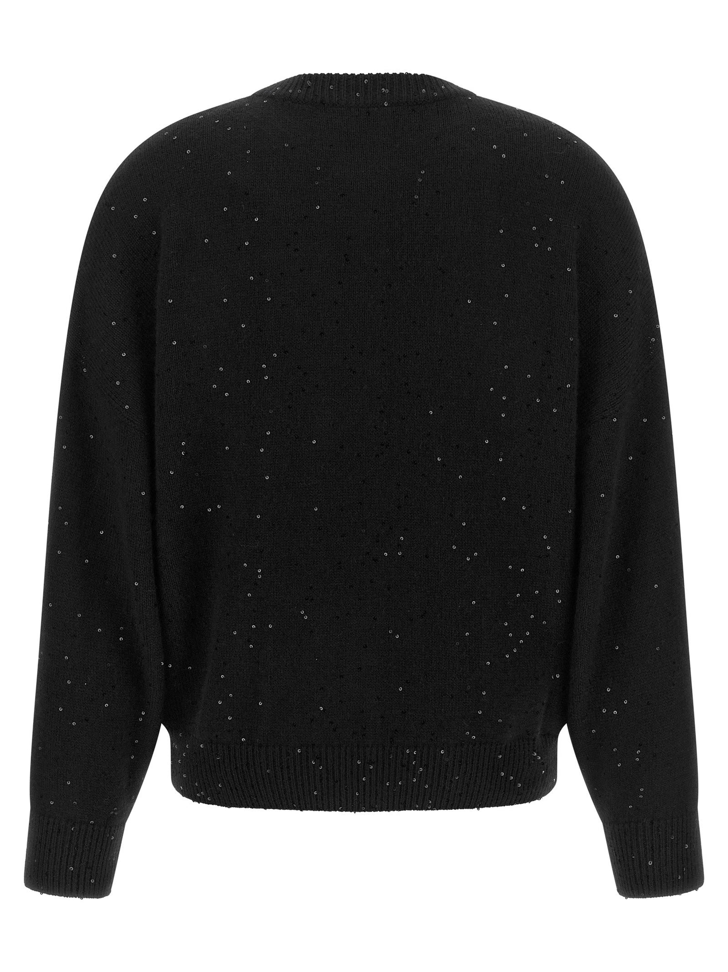 Brunello Cucinelli Diamante Sweater Black  