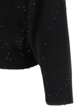 Brunello Cucinelli Diamante Sweater Black  