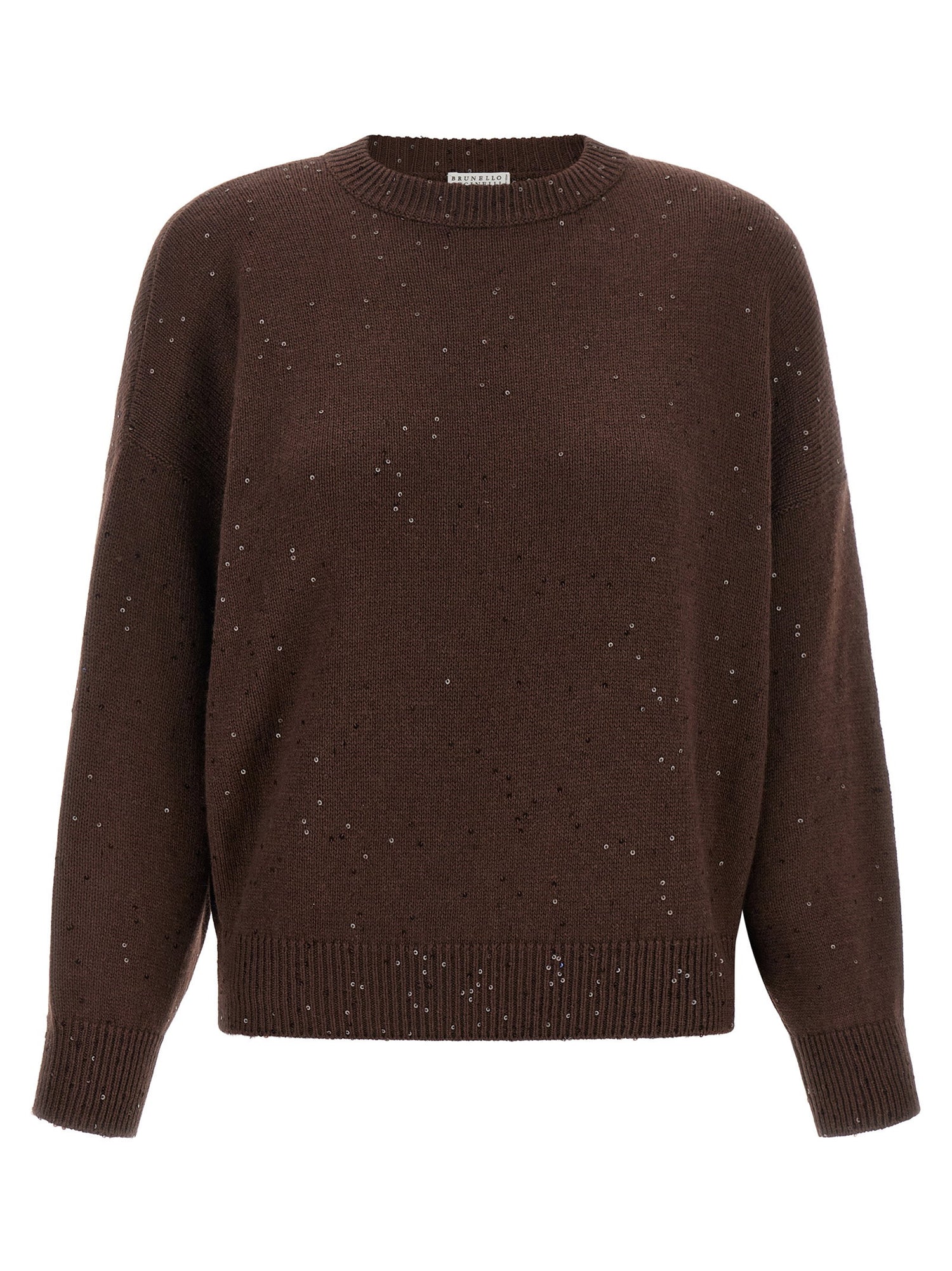 Brunello Cucinelli Diamante Sweater Brown