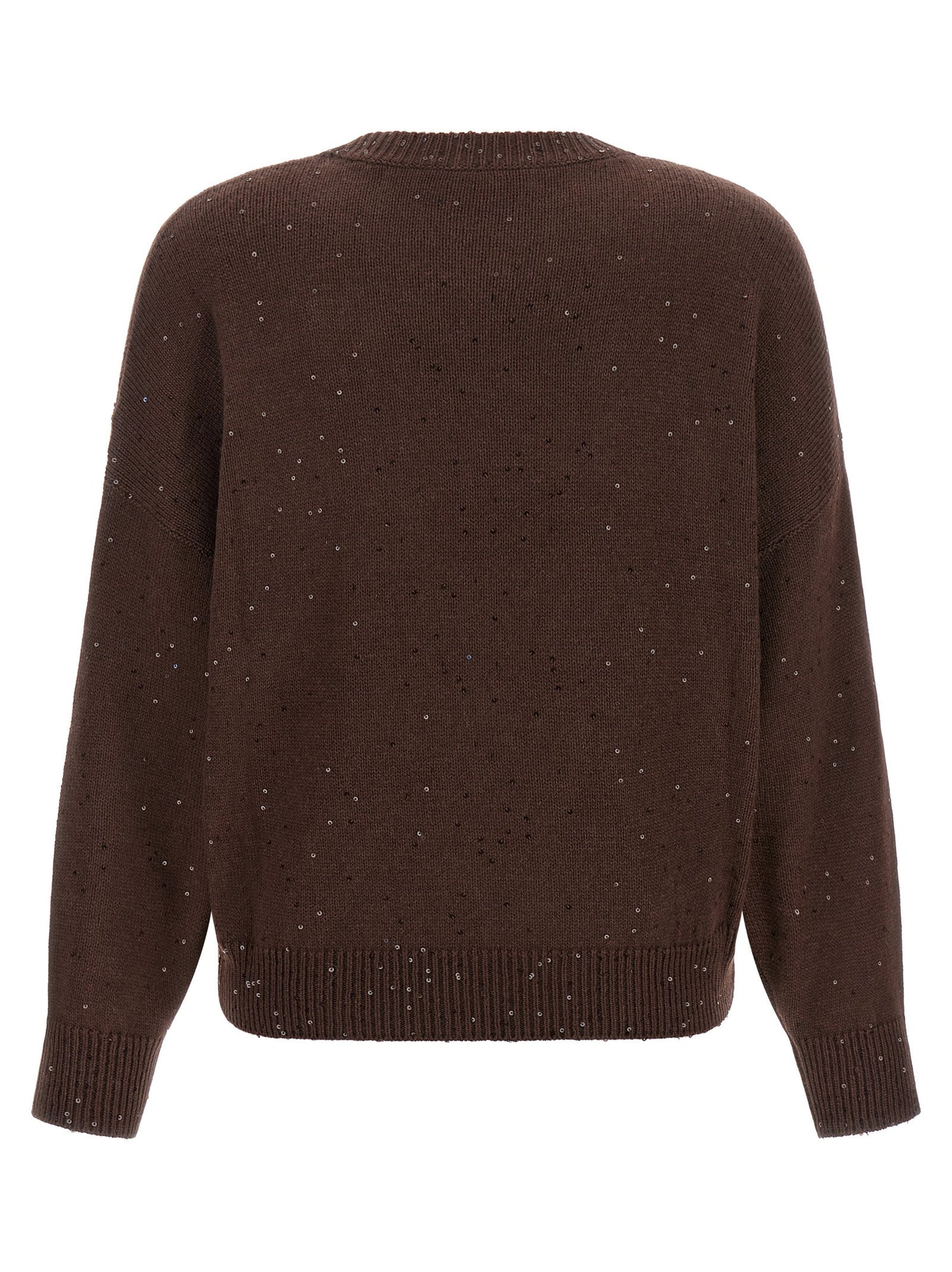 Brunello Cucinelli Diamante Sweater Brown