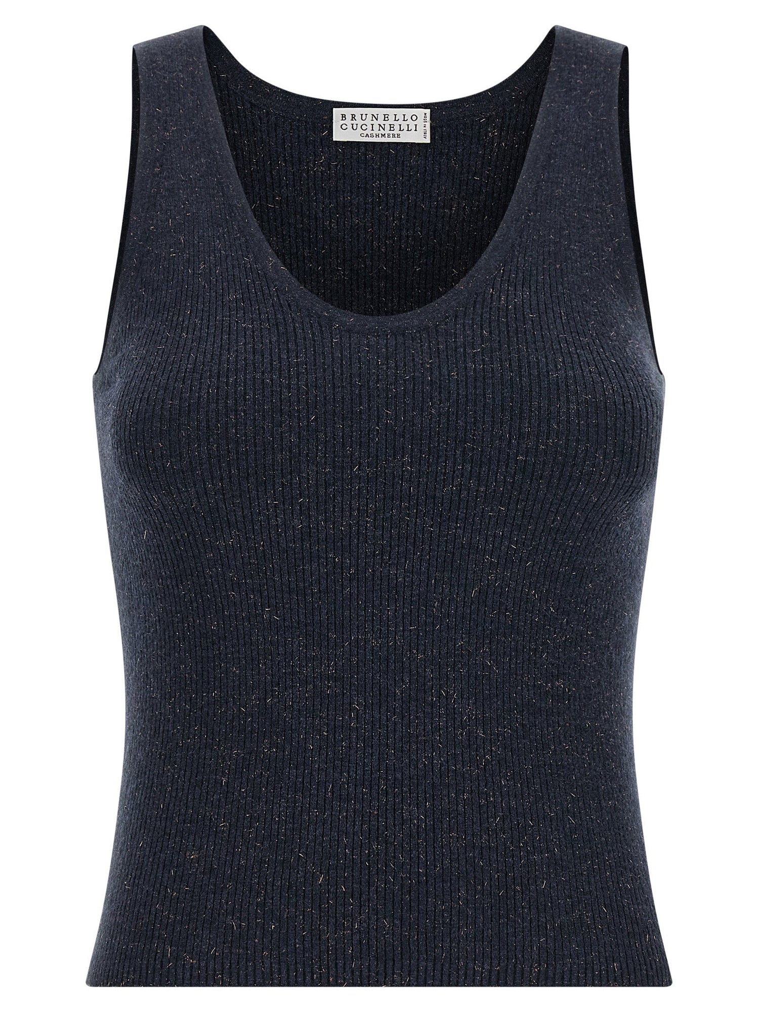 Brunello Cucinelli Sparkling Tank Top Blue