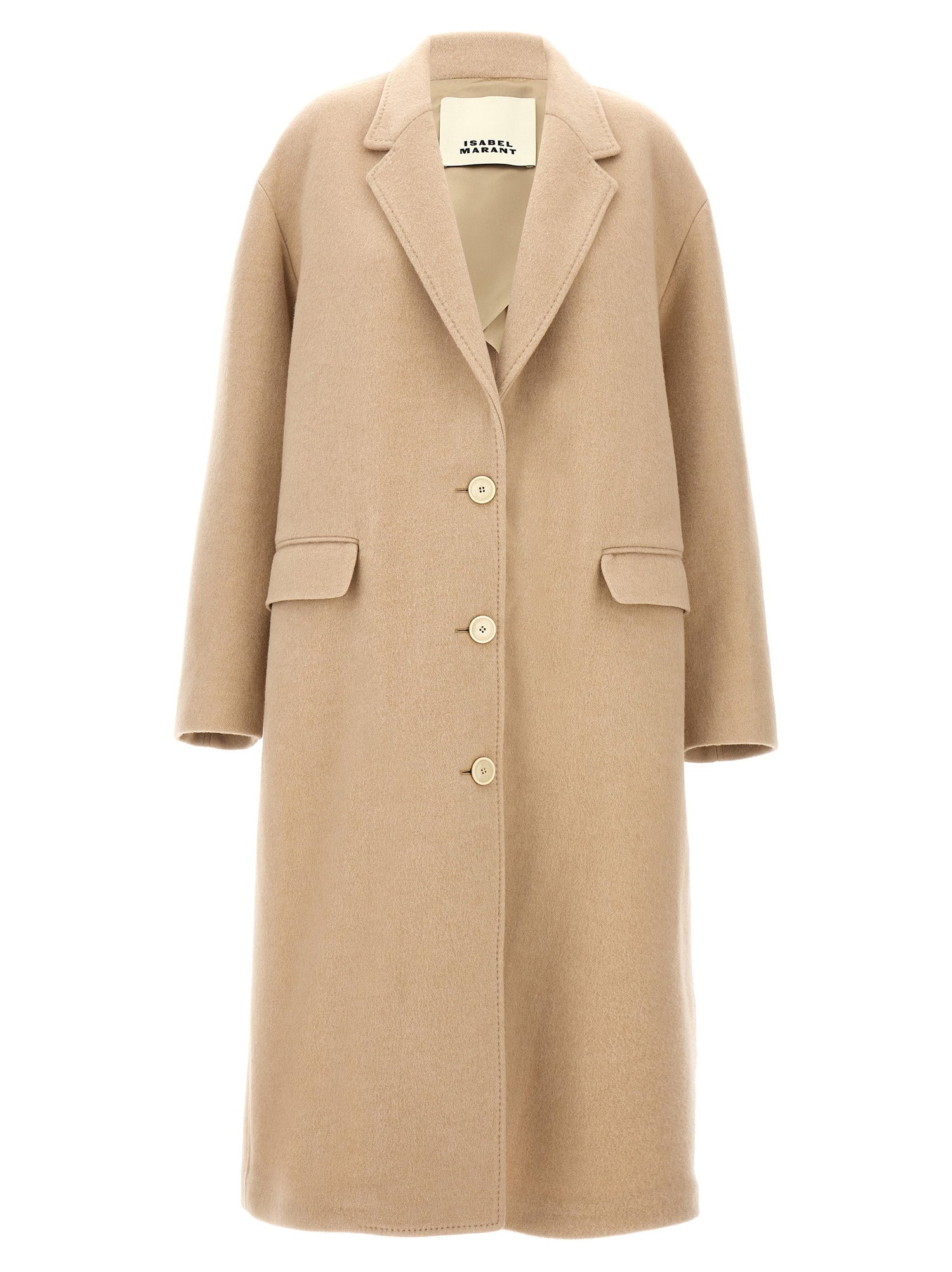 Isabel Marant Efezia Coat Beige
