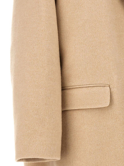 Isabel Marant Efezia Coat Beige