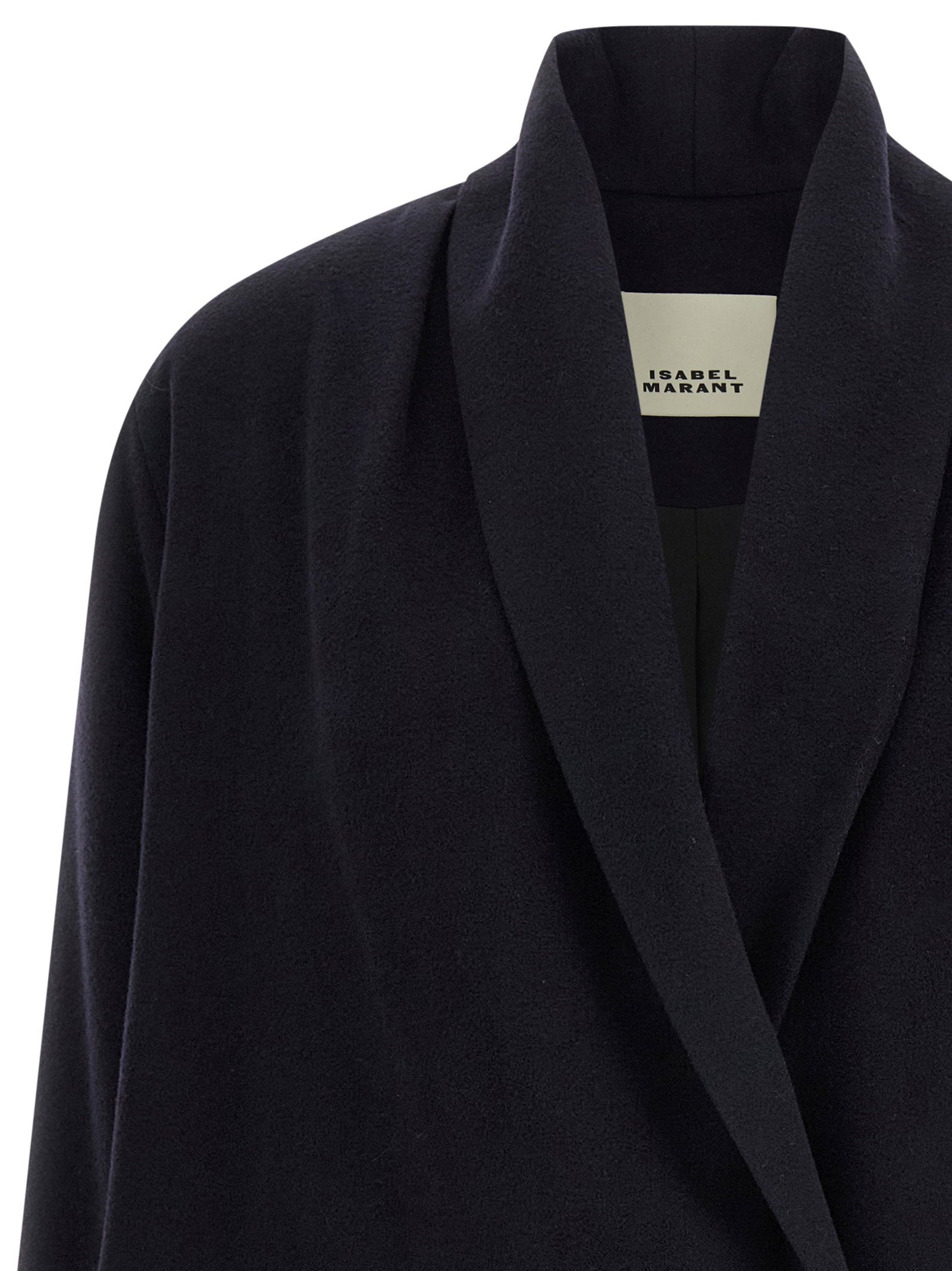 Isabel Marant Elise Coat Black