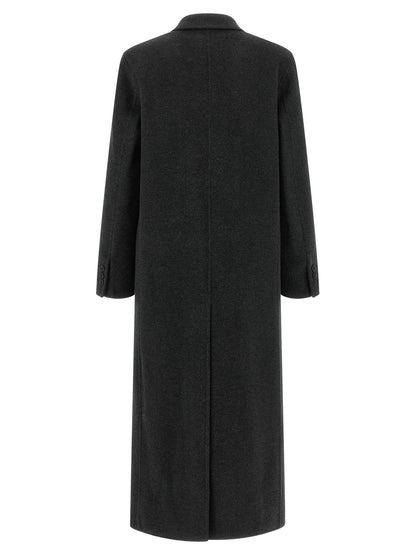 Isabel Marant Chelsea Coat Gray