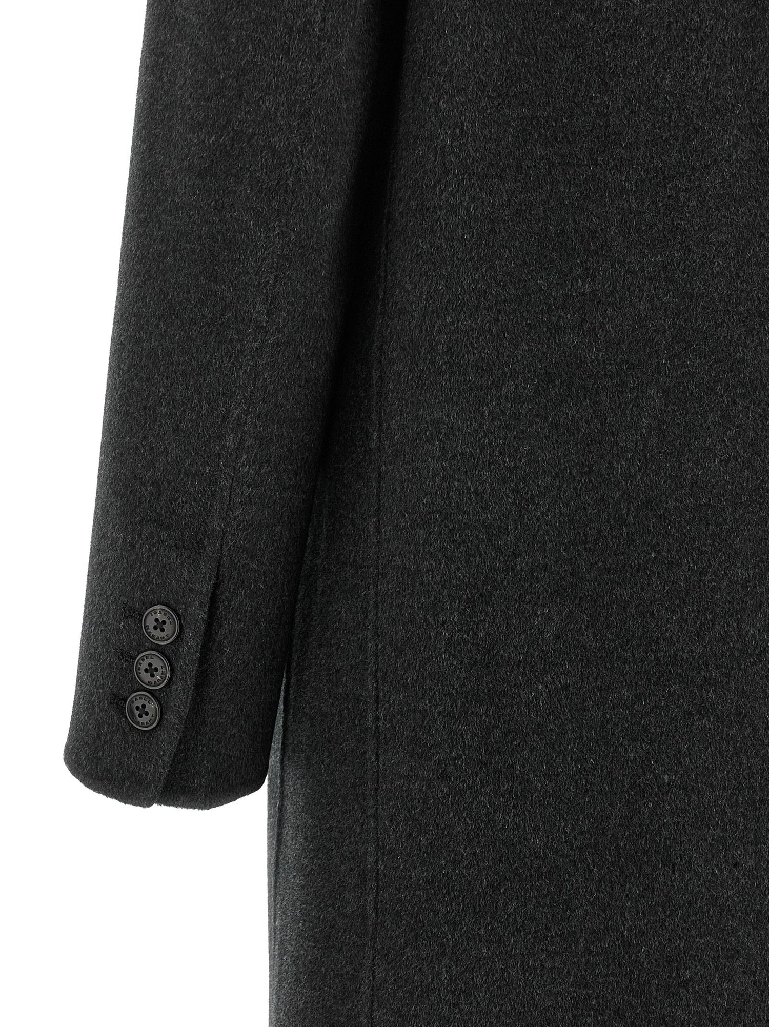 Isabel Marant Chelsea Coat Gray